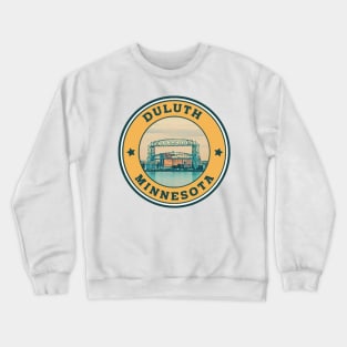 Duluth, Minnesota Decal Crewneck Sweatshirt